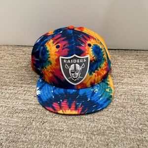 Men's Las Vegas Raiders New Era Multi-Color NFL 9FIFTY Snapback Adjustable Hat